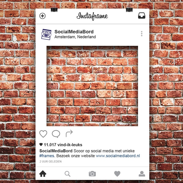 Instagram frame Insta frame Instagram bord bestellen