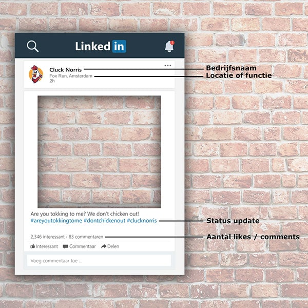 Linkedin Frame Linkedin Bord Hoe Te Bestellen